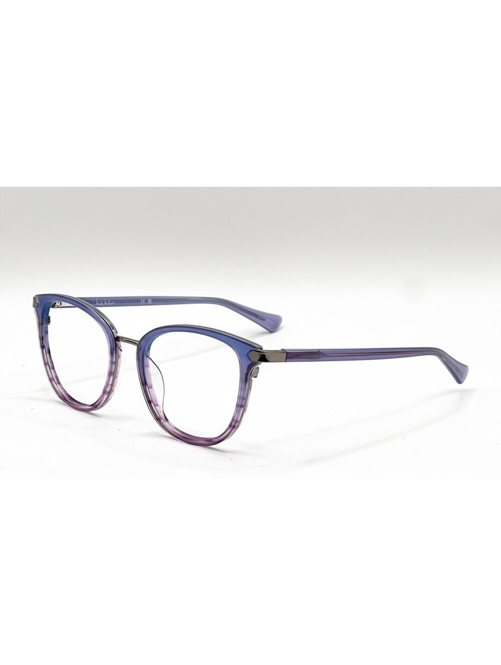 Nicole Miller Riviera C02 Purple Full Rim Authentic Eyeglass Frames 51-18